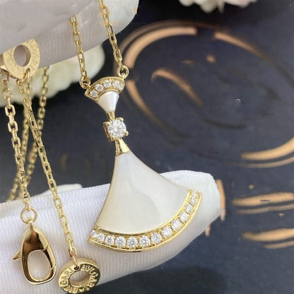 [Resenly Jewelry]DREAM NECKLACE MOP GOLD DIAMOND