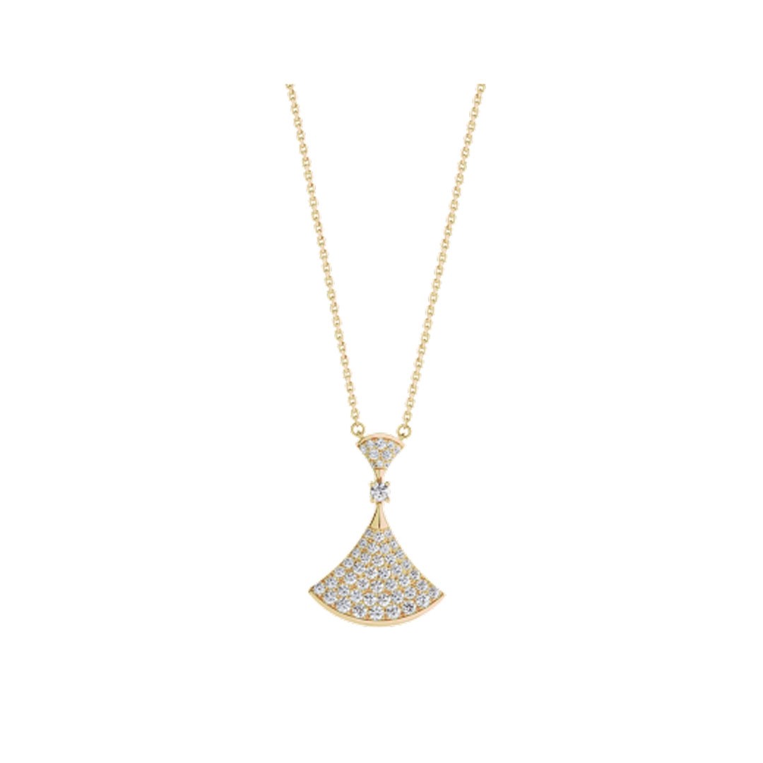 [Resenly Jewelry]DREAM NECKLACE GOLD FULL DIAMOND