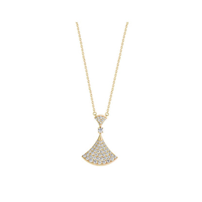 [Resenly Jewelry]DREAM NECKLACE GOLD FULL DIAMOND