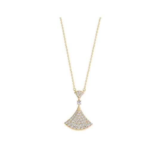 [Resenly Jewelry]DREAM NECKLACE GOLD FULL DIAMOND