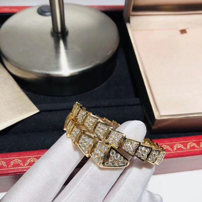 [Resenly Jewelry]SERPENTI BRACELET 8MM GOLD DIAMOND