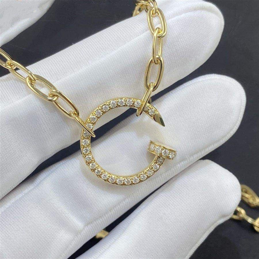 [Resenly Jewelry]JUSTE NECKLACE FULL DIAMONDS