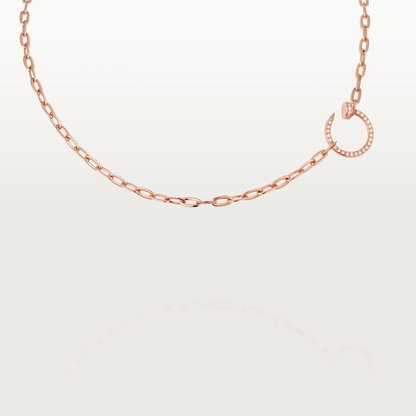 [Resenly Jewelry]JUSTE NECKLACE FULL DIAMONDS