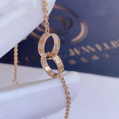 [Resenly Jewelry]LOVE BRACELET DOUBLE RING