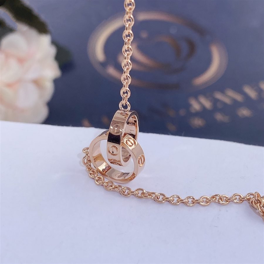 [Resenly Jewelry]LOVE BRACELET DOUBLE RING