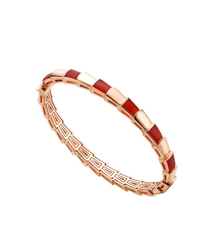 [Resenly Jewelry]SERPENTI BRACELET PINK GOLD RUBELLITE