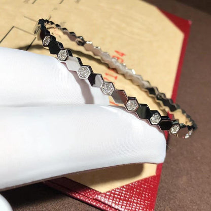 [Resenly Jewelry]BEE LOVE SILVER DIAMOND BRACELET