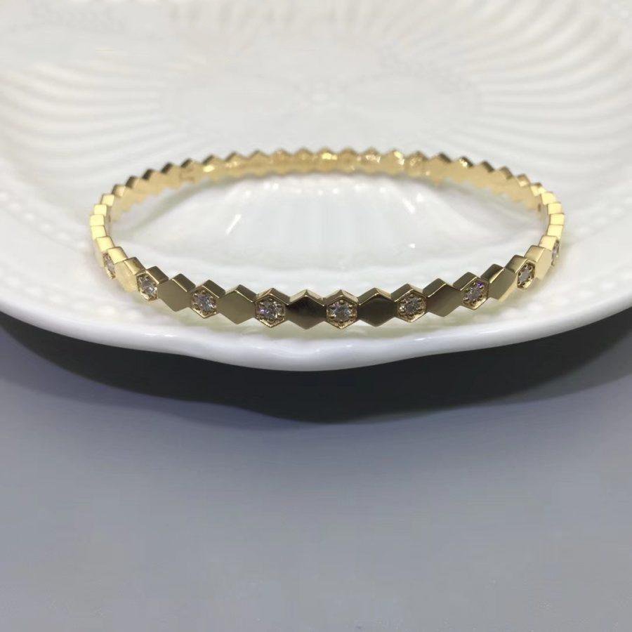[Resenly Jewelry]BEE LOVE GOLD DIAMOND BRACELET