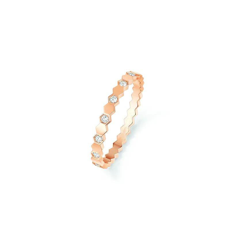 [Resenly Jewelry]BEE LOVE RING PINK GOLD DIAMOND