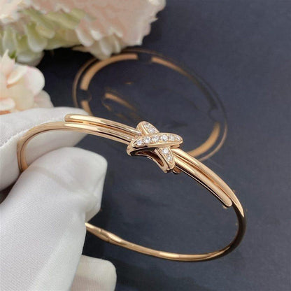 [Resenly Jewelry]JEUX DE BRACELET PINK GOLD DIAMONDS
