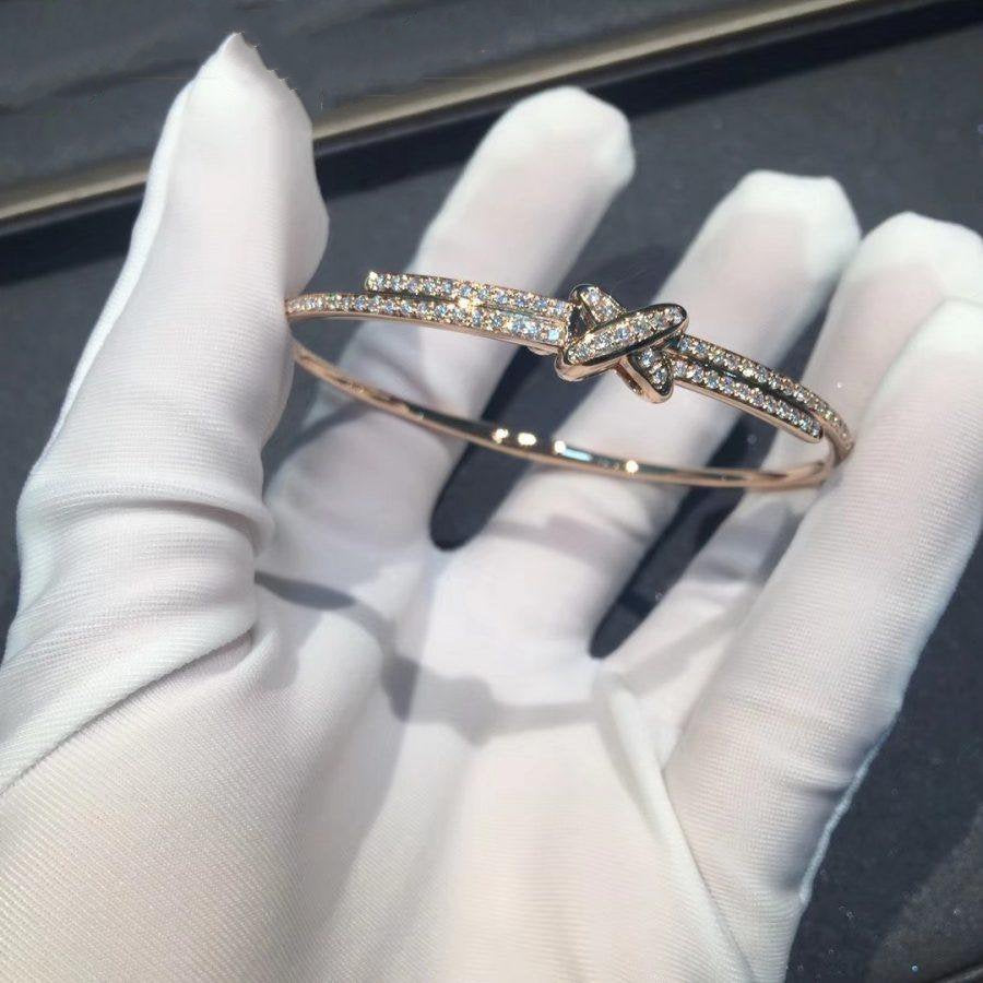 [Resenly Jewelry]JEUX DE BRACELET DIAMONDS PINK GOLD
