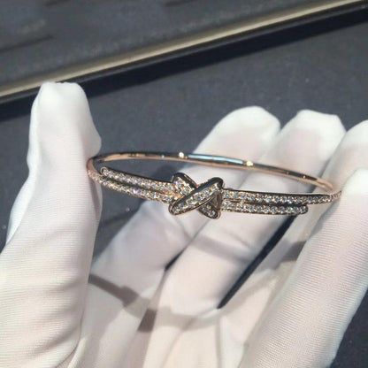 [Resenly Jewelry]JEUX DE BRACELET DIAMONDS PINK GOLD