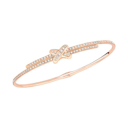[Resenly Jewelry]JEUX DE BRACELET DIAMONDS PINK GOLD