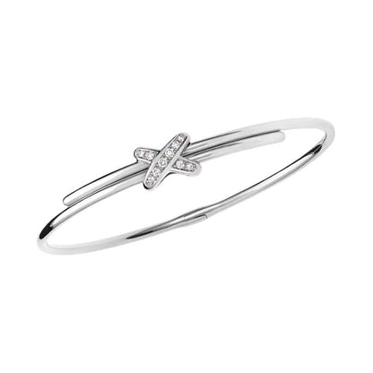 [Resenly Jewelry]JEUX DE BRACELET SILVER DIAMONDS