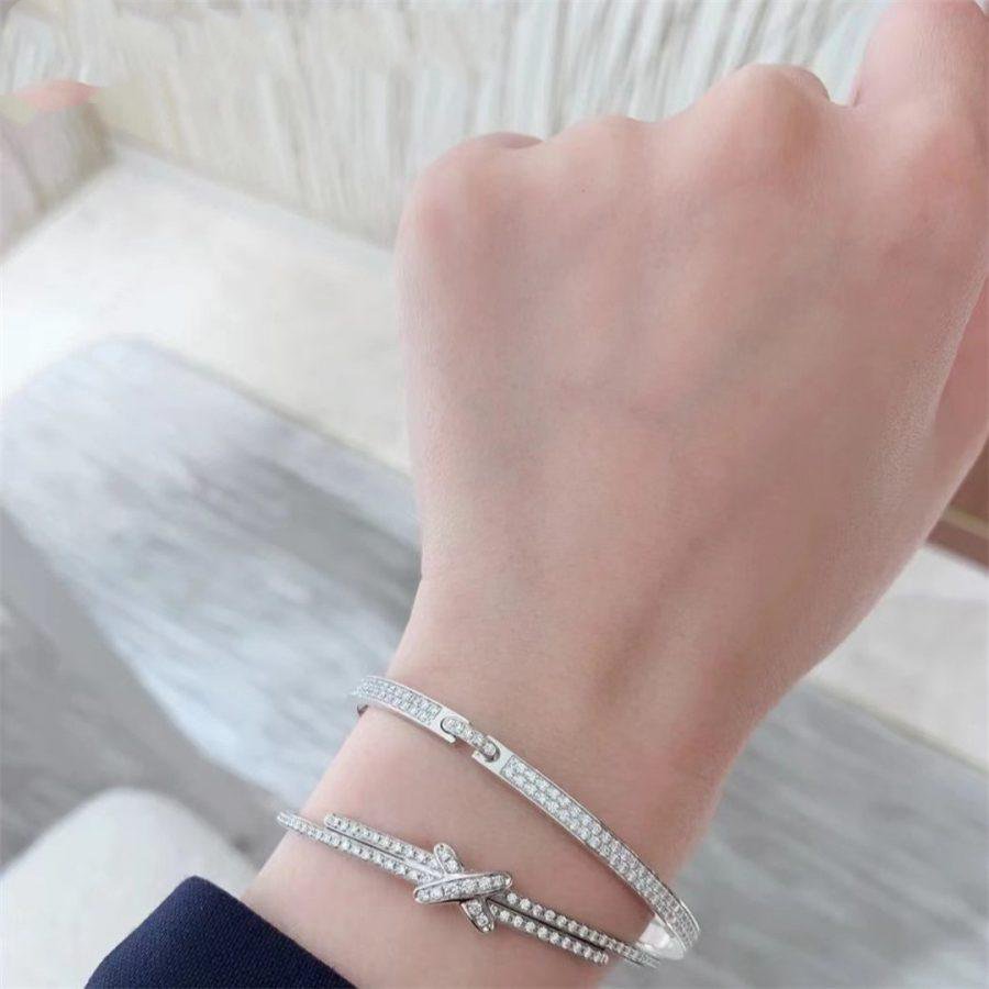 [Resenly Jewelry]JEUX DE BRACELET DIAMONDS SILVER