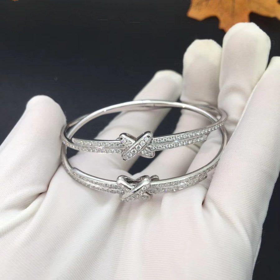 [Resenly Jewelry]JEUX DE BRACELET DIAMONDS SILVER