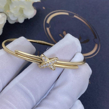 [Resenly Jewelry]JEUX DE BRACELET GOLD DIAMONDS