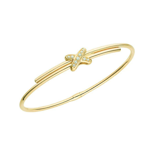 [Resenly Jewelry]JEUX DE BRACELET GOLD DIAMONDS