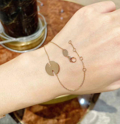 [Resenly Jewelry]JEUX DE BRACELET MOP PINK GOLD DIAMONDS