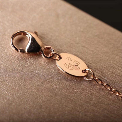 [Resenly Jewelry]Hollow Design Four-Leaf Clover Flower Shape Ring