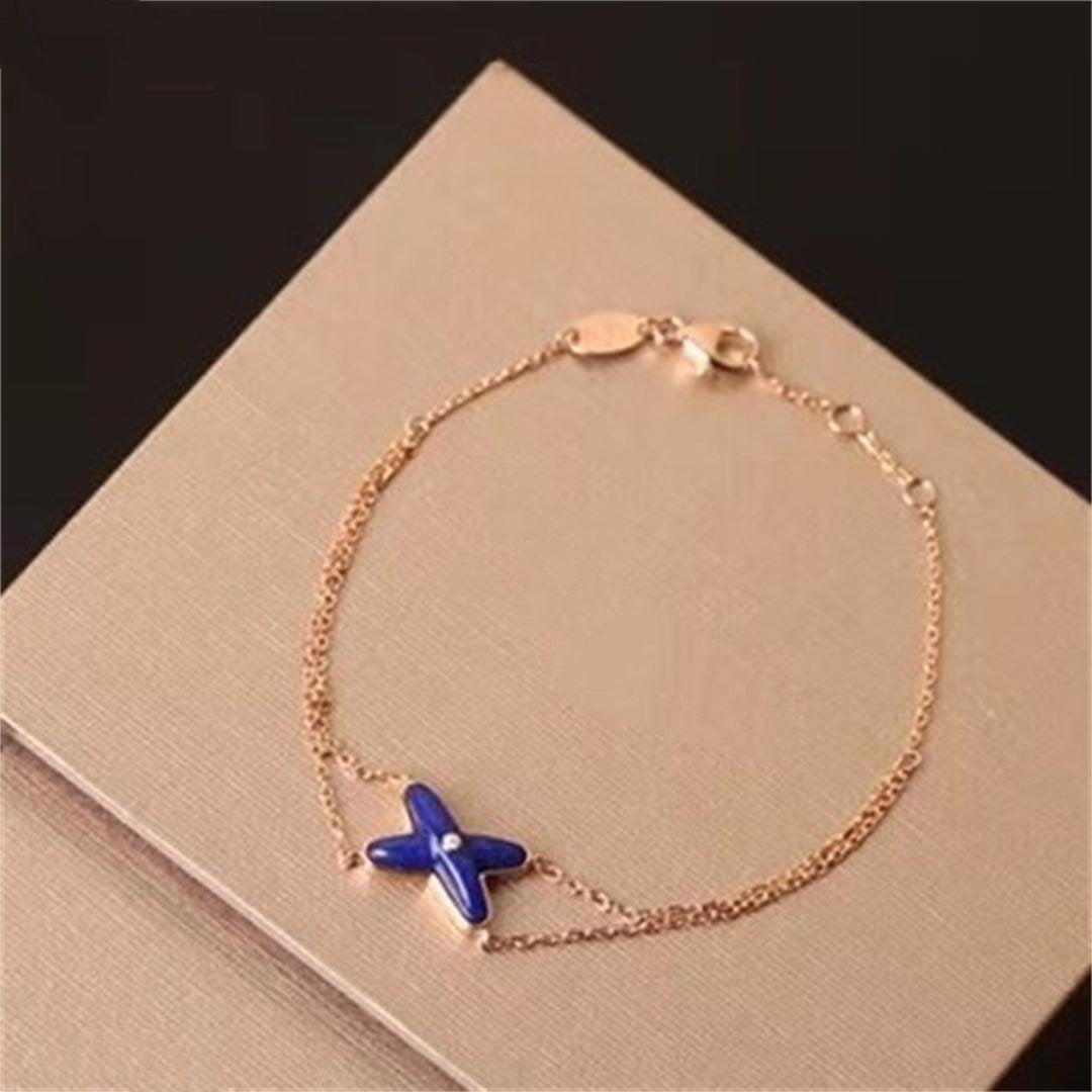[Resenly Jewelry]Hollow Design Four-Leaf Clover Flower Shape Ring
