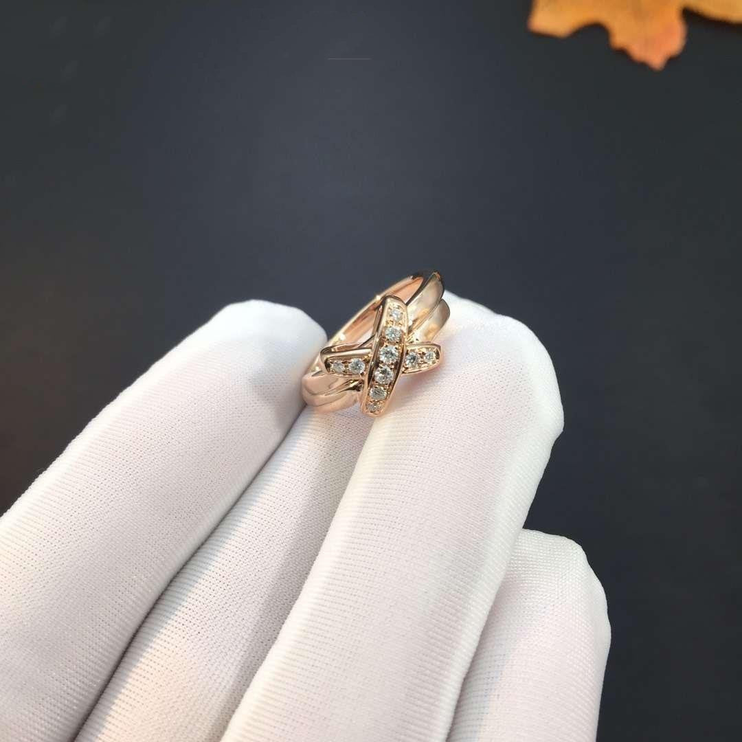 [Resenly Jewelry]JEUX DE PINK GOLD DIAMOND RING
