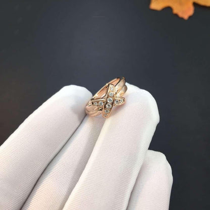 [Resenly Jewelry]JEUX DE PINK GOLD DIAMOND RING