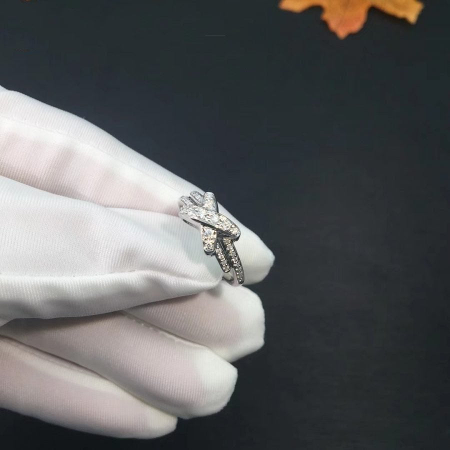 [Resenly Jewelry]JEUX DE SILVER DIAMOND RING