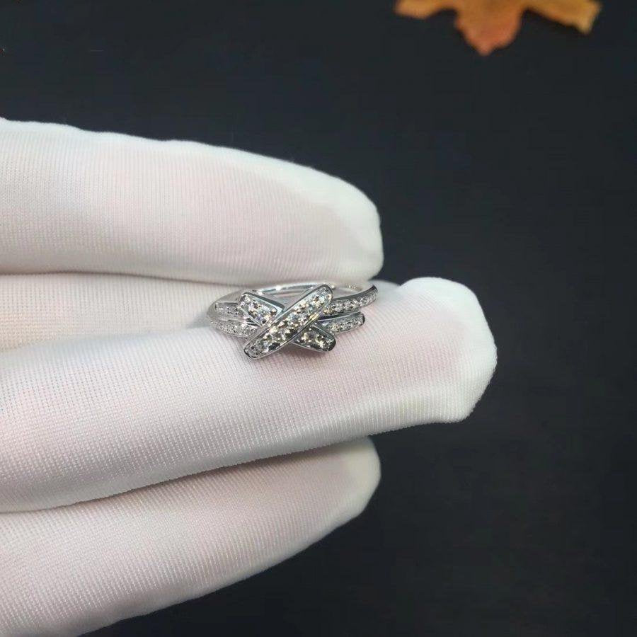 [Resenly Jewelry]JEUX DE SILVER DIAMOND RING