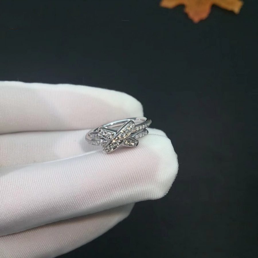 [Resenly Jewelry]JEUX DE SILVER DIAMOND RING