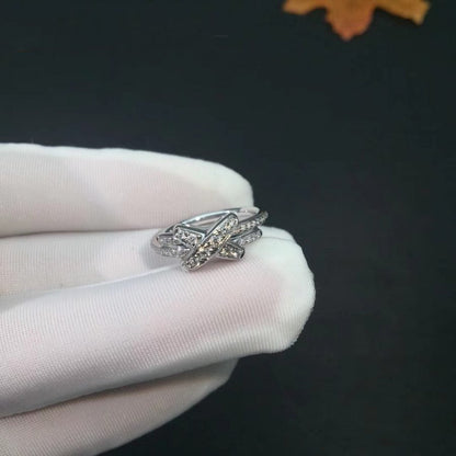 [Resenly Jewelry]JEUX DE SILVER DIAMOND RING