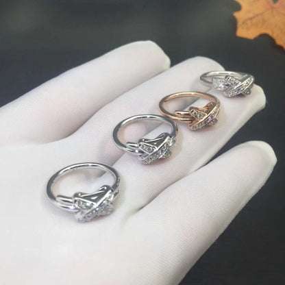 [Resenly Jewelry]JEUX DE SILVER DIAMOND RING