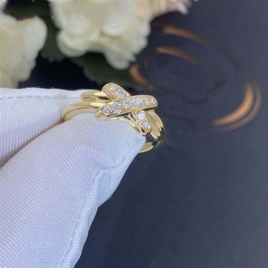 [Resenly Jewelry]JEUX DE GOLD DIAMOND RING