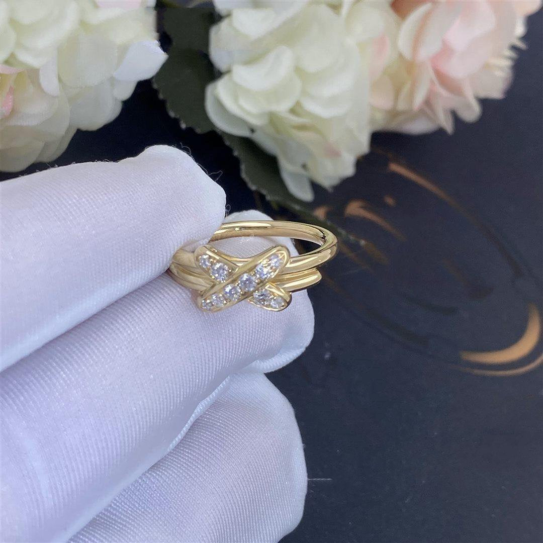 [Resenly Jewelry]JEUX DE GOLD DIAMOND RING