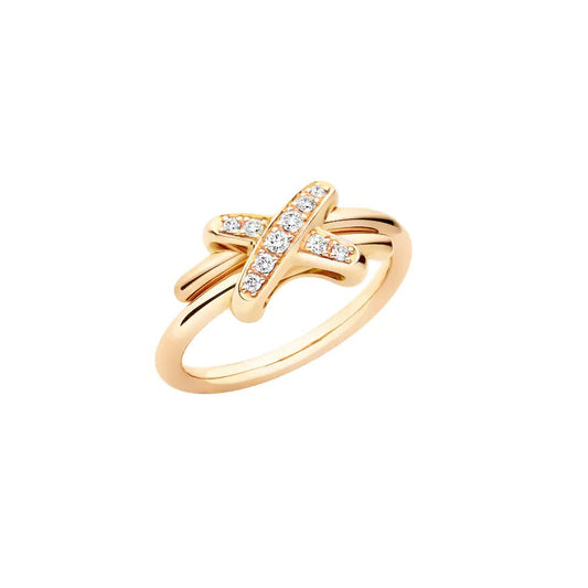 [Resenly Jewelry]JEUX DE GOLD DIAMOND RING