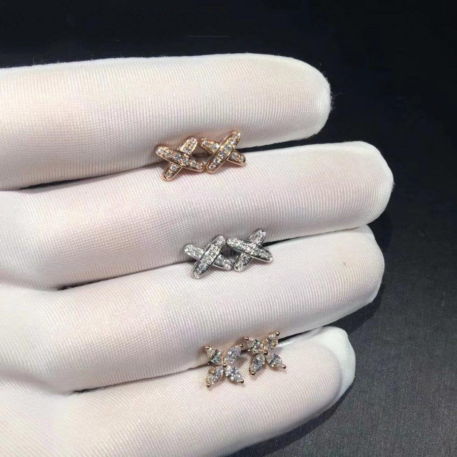 [Resenly Jewelry]JEUX DE DIAMOND EARRINGS