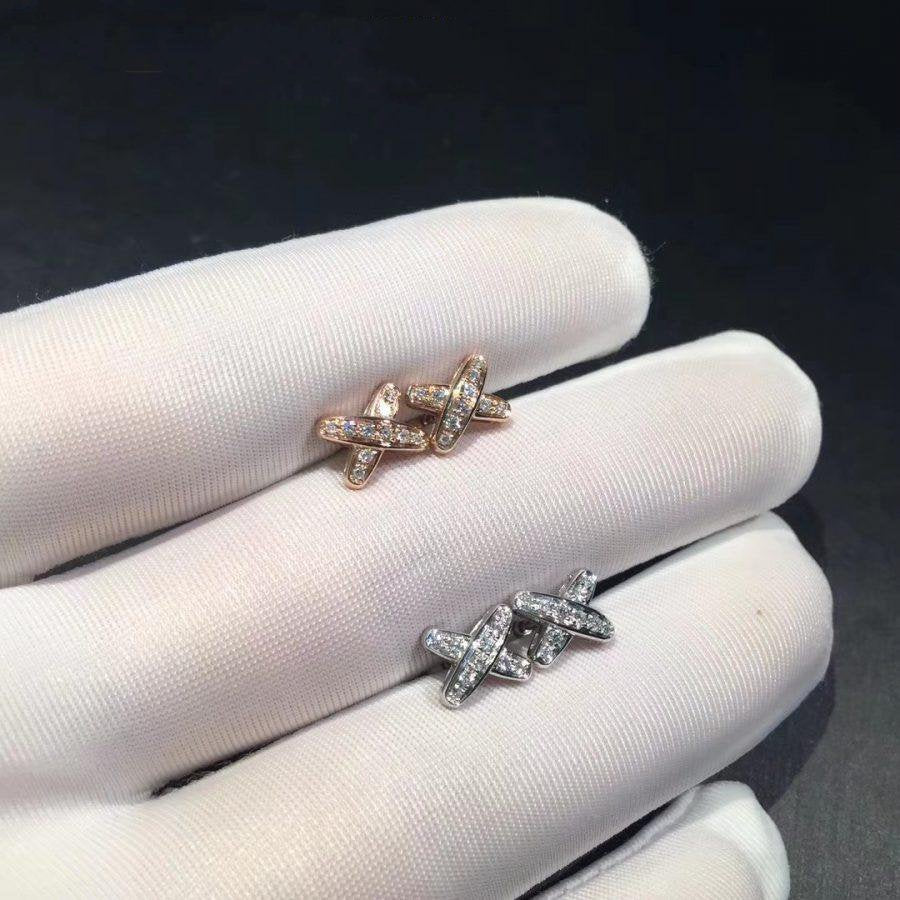 [Resenly Jewelry]JEUX DE DIAMOND EARRINGS