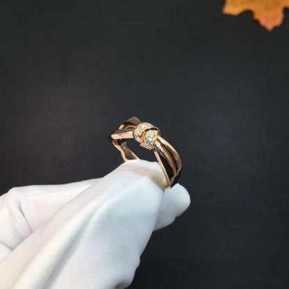 [Resenly Jewelry]LIENS RING PINK GOLD DIAMOND