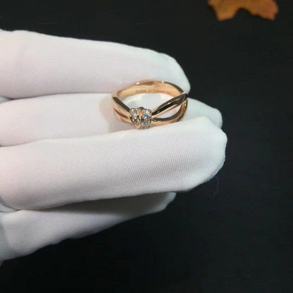 [Resenly Jewelry]LIENS RING PINK GOLD DIAMOND