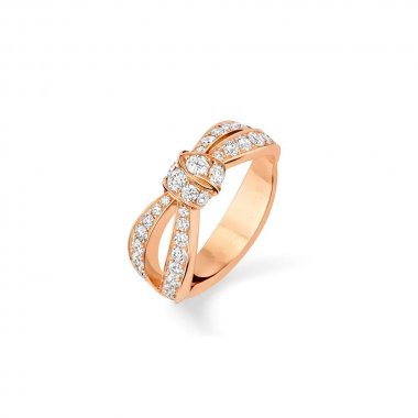 [Resenly Jewelry]LIENS PINK GOLD DIAMOND RING