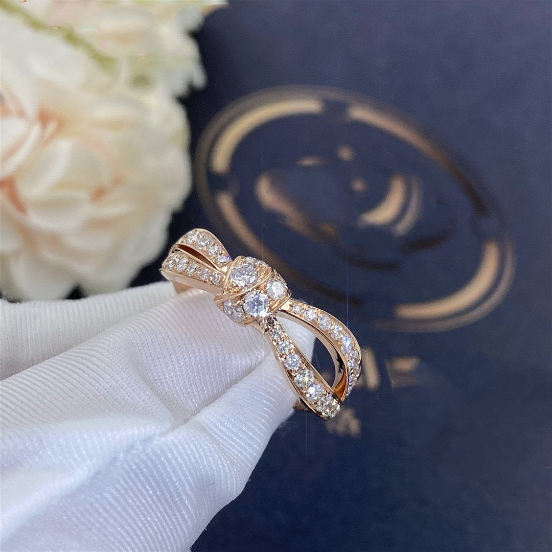 [Resenly Jewelry]LIENS PINK GOLD DIAMOND RING