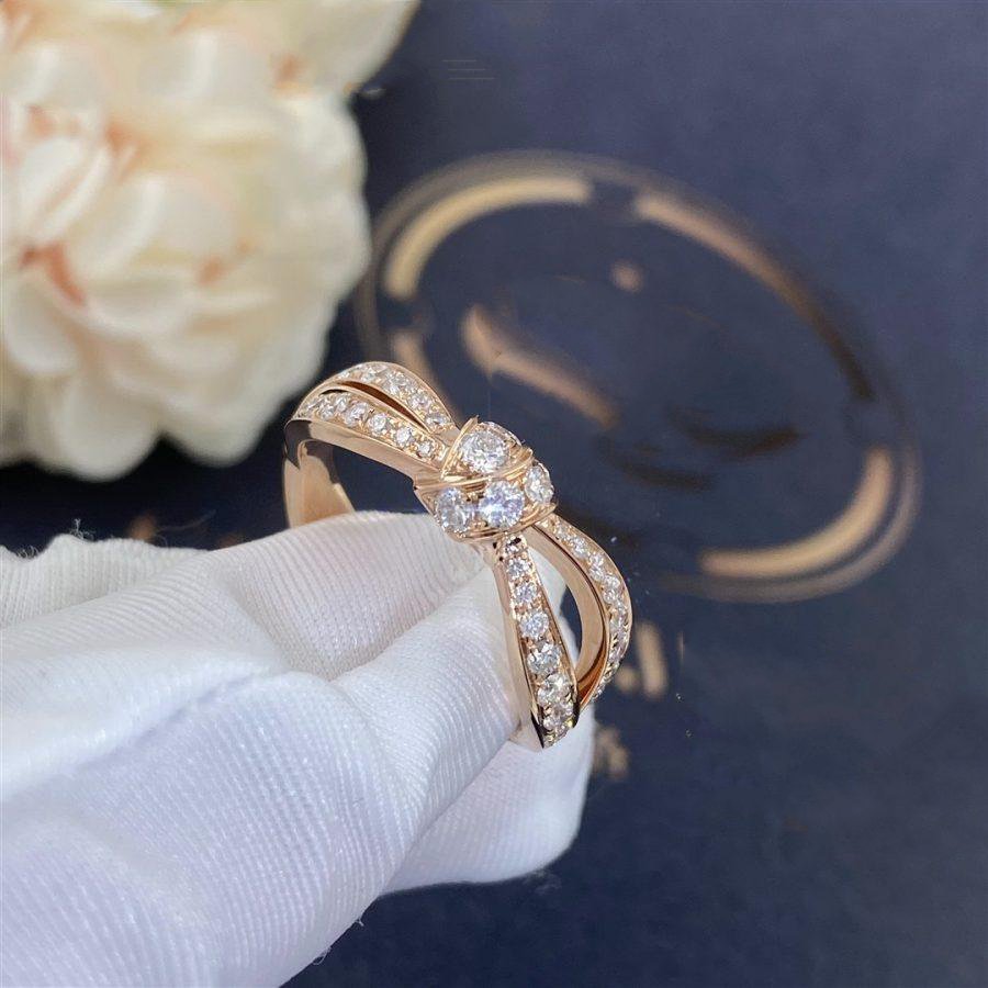 [Resenly Jewelry]LIENS PINK GOLD DIAMOND RING