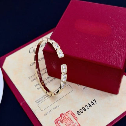 [Resenly Jewelry]LOVE DIAMOND OPEN  BRACELET