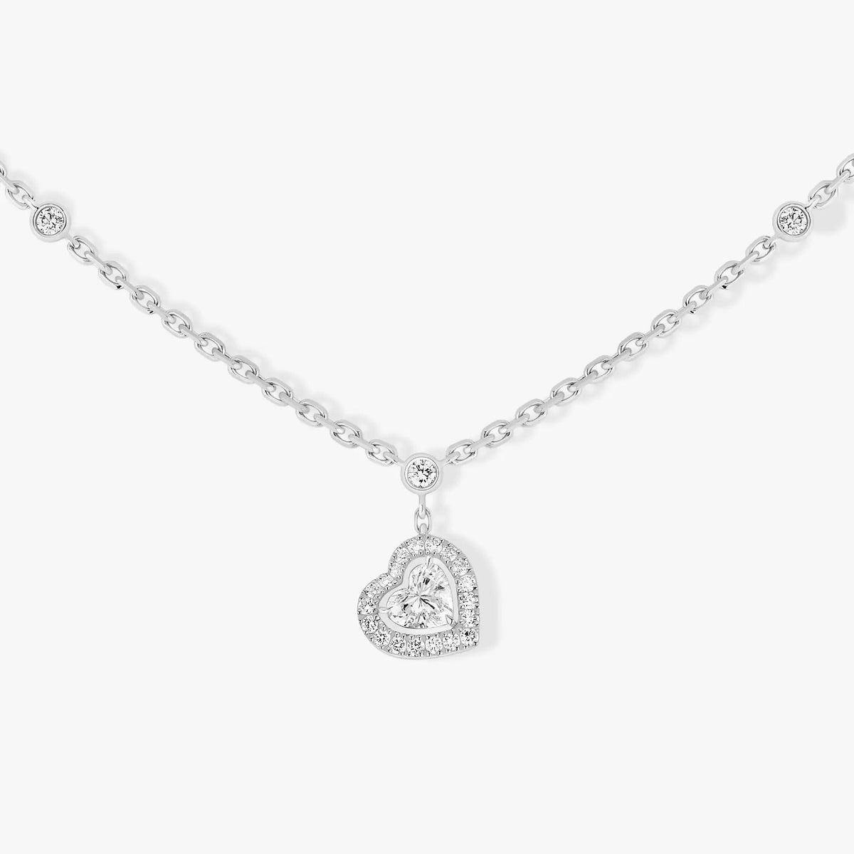 [Resenly Jewelry]JOY HEART DIAMOND NECKLACE