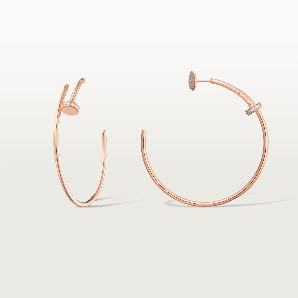 [Resenly Jewelry]JUSTE HALF DIAMOND LARGE EARRINGS
