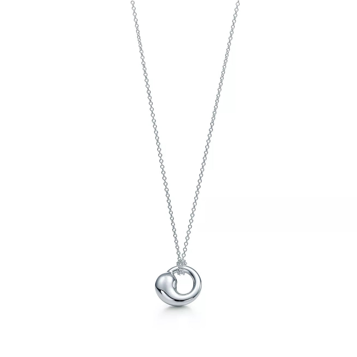 [Resenly Jewelry]SNAIL PEDANT SILVER NECKLACE