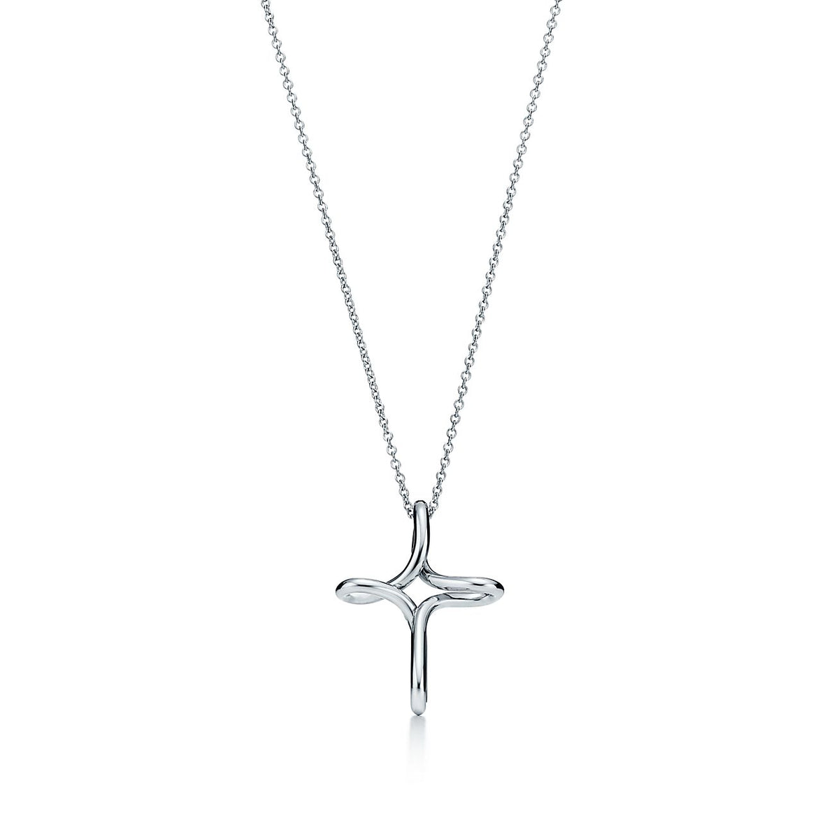 [Resenly Jewelry]CROSS NECKLACE STERLING SILVER MATERIAL
