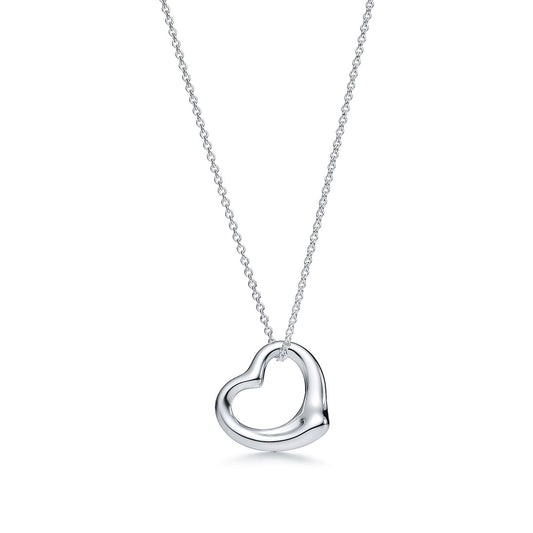 [Resenly Jewelry]HEART NECKLACE PENDANT STERLING
