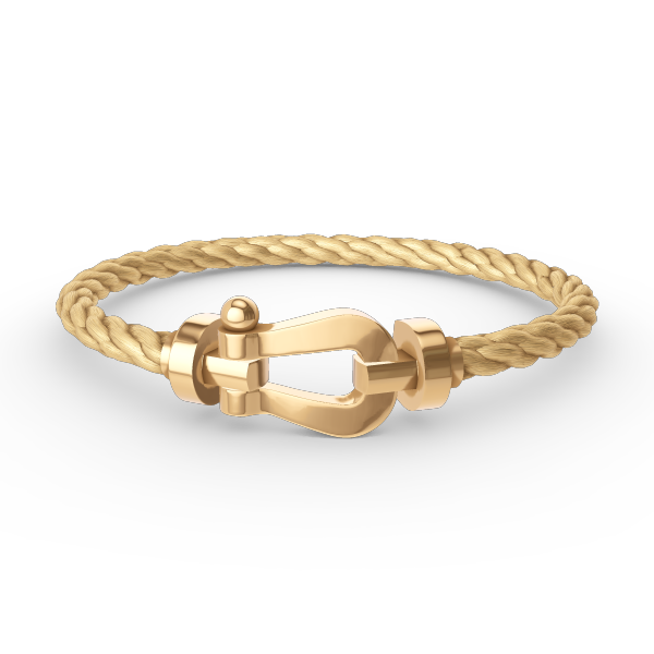 [Resenly Jewelry]FORCE LARGE HORSESHOE NO DIAMOND BRACELET GOLD