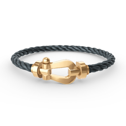 [Resenly Jewelry]FORCE LARGE HORSESHOE NO DIAMOND BRACELET GOLD